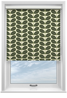 Orla Kiely Botanica Stem, Green - Twist&Fit Roller Blind